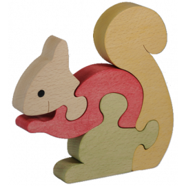 Puzzle en bois Lapin