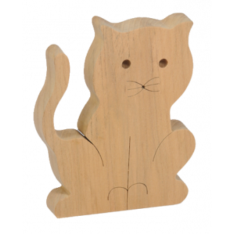 Le Grand Chat en bois