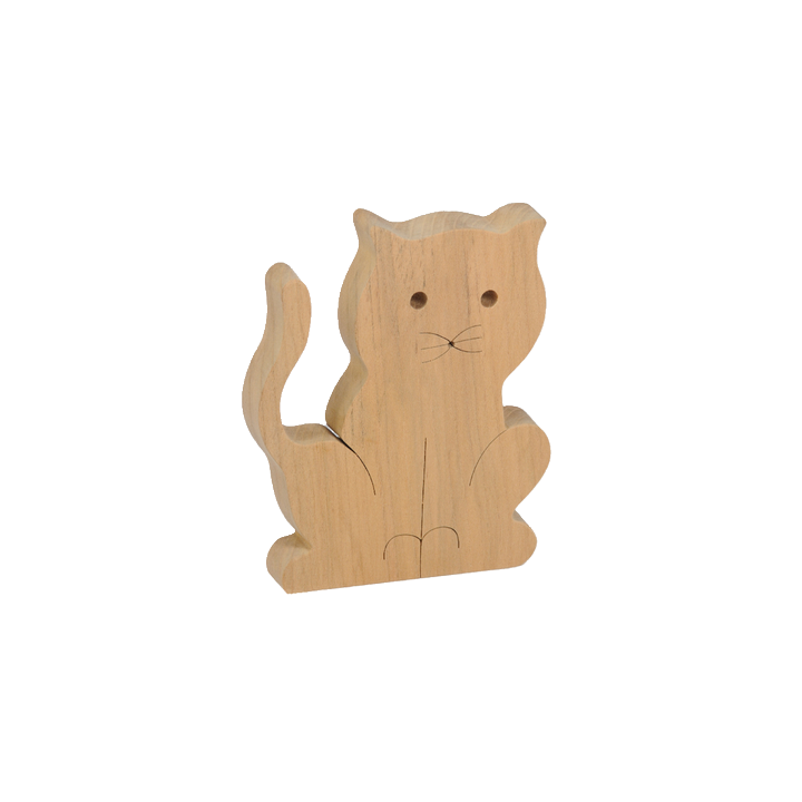 Le Grand Chat en bois