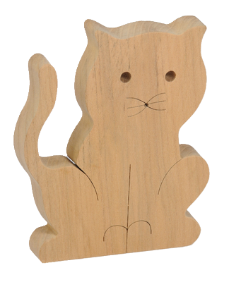 Le Grand Chat en bois 