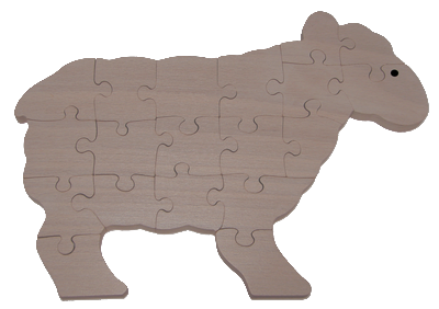 Puzzle en bois Mouton