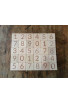 Les cubes Alphabet en bois