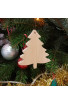 Décoration sapin de Noël en bois