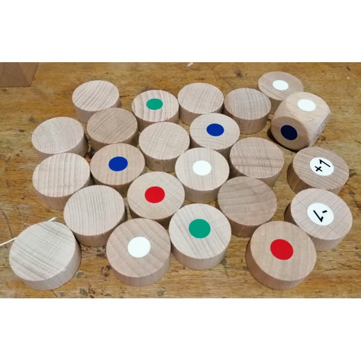 jeux en bois Hasard de Mémo - Création un monde de bois